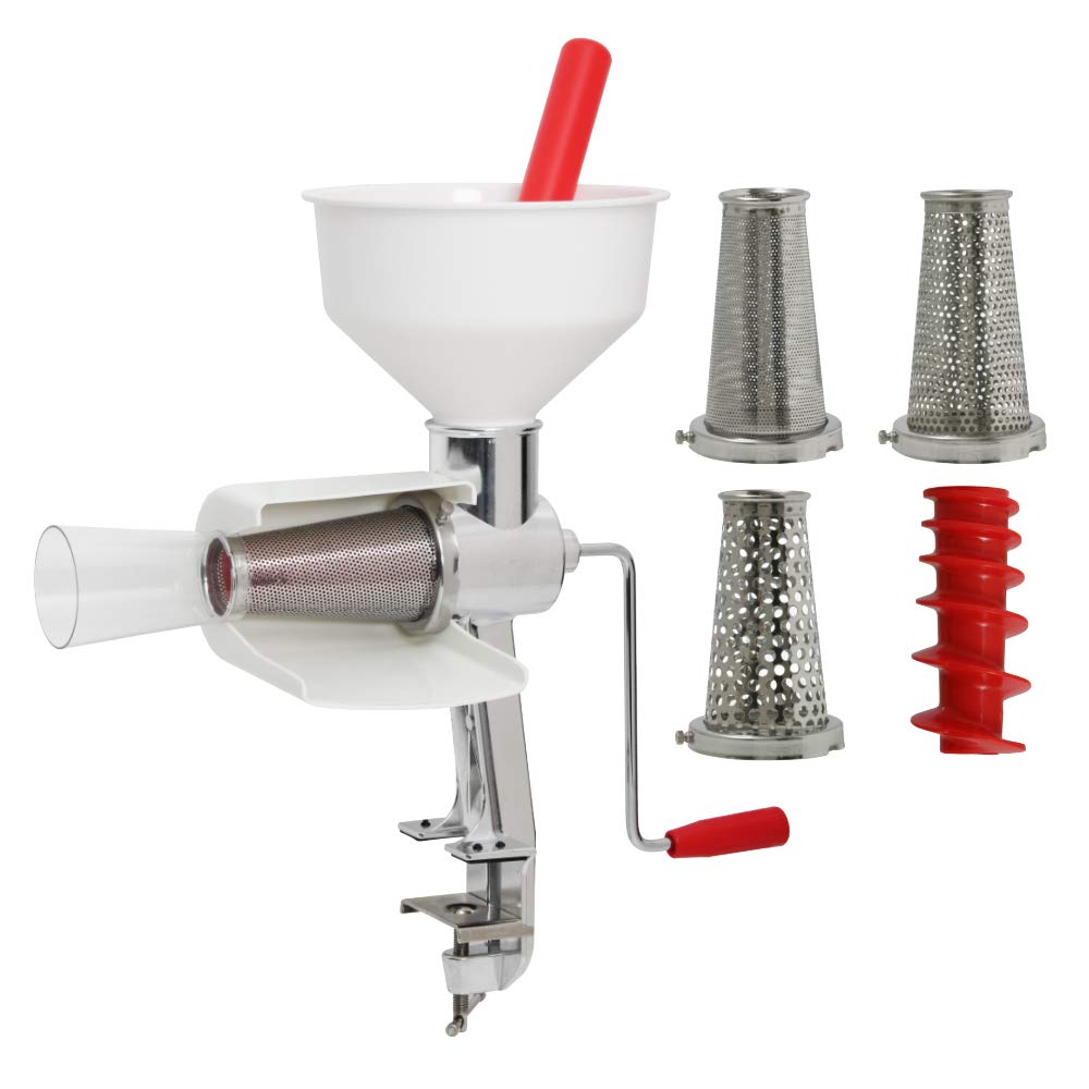 Johnny Apple Sauce Maker, Tomato Sauce Maker, Salsa Maker, Pumpkin Puree Maker, Berry Sauce Maker, Remove Skins & Seeds From Pro