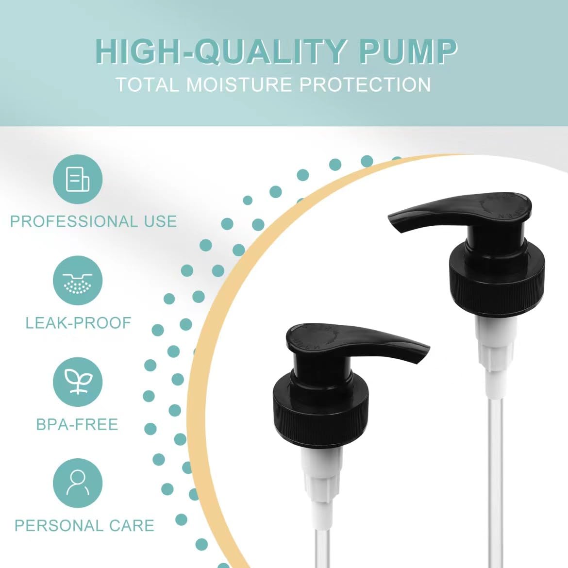 Gallon Pump Dispenser, Fits Most 1 Gallon Jugs And Containers 38/400 Snow Cone Syrup Pump Lid Top Replacement For Sanitizer, Lot