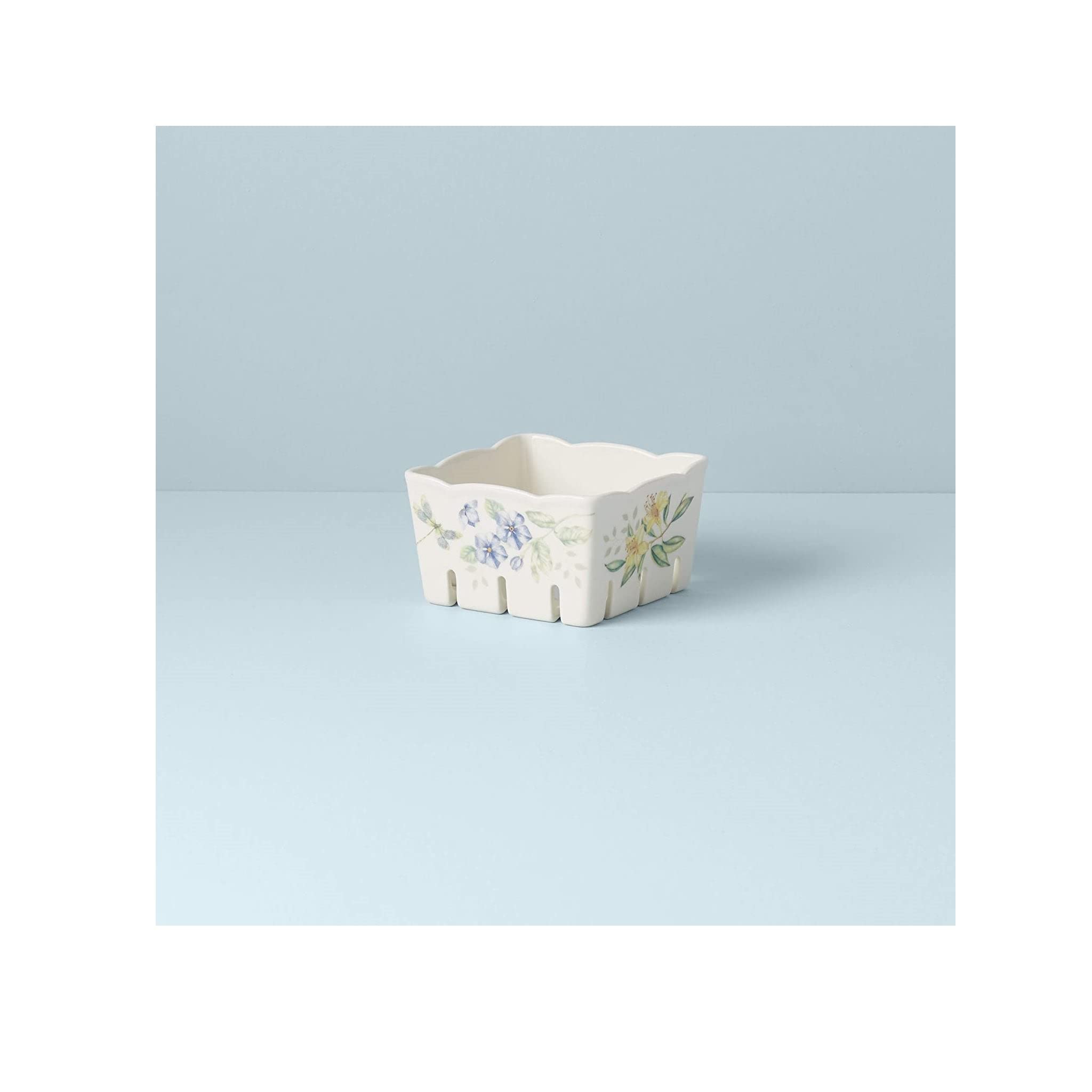 Lenox Butterfly Meadow Berry Bowl, 1.25 Lb, Multi