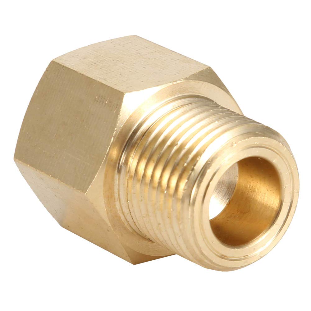 Tank Adapter W21.8 Cga320 Co2 Converter Tank Adapter Convertor Transformer Adaptor For Gas Tanks (Cga320 Converted To W21.8)