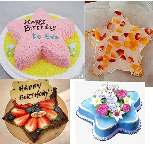 Star Shape Aluminum Alloy Cake Baking Pans Bake Mold