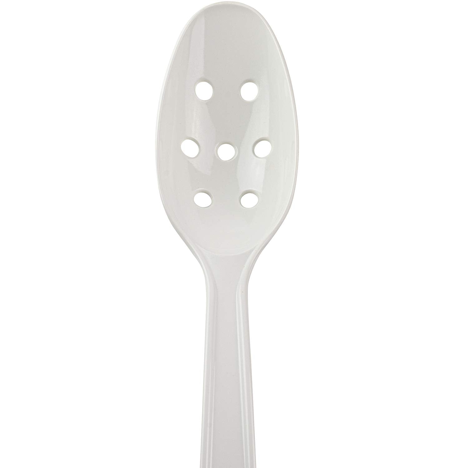 Hutzler Lopol Nylon Straining Spoon, 11'', White