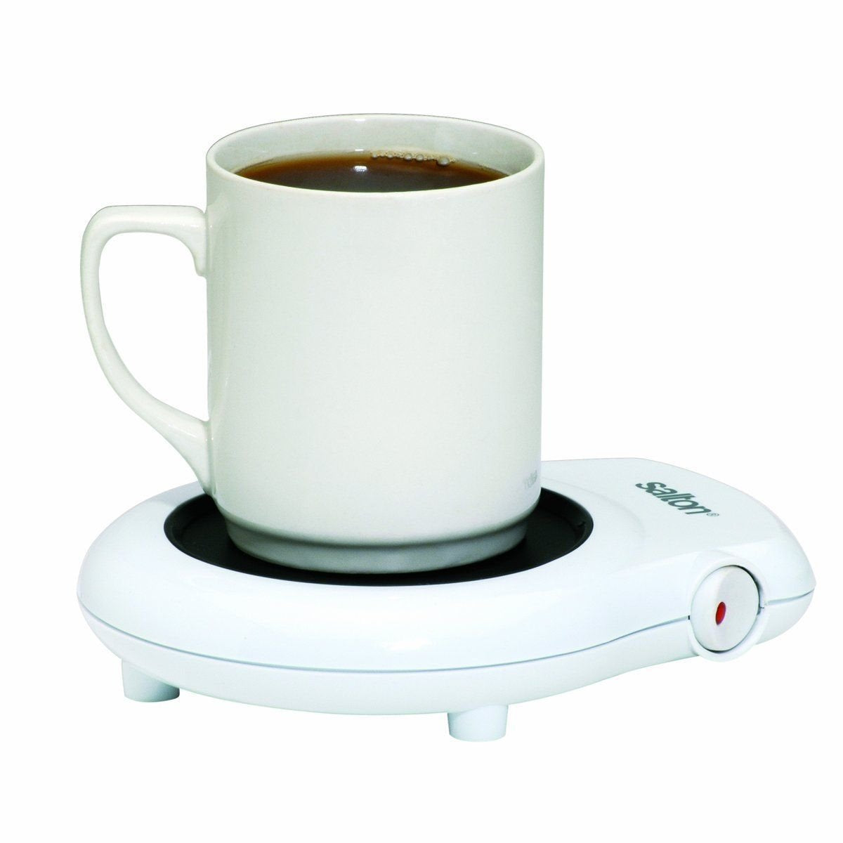 Salton Coffee Tea Warmer, 1 Cup/Mug, White