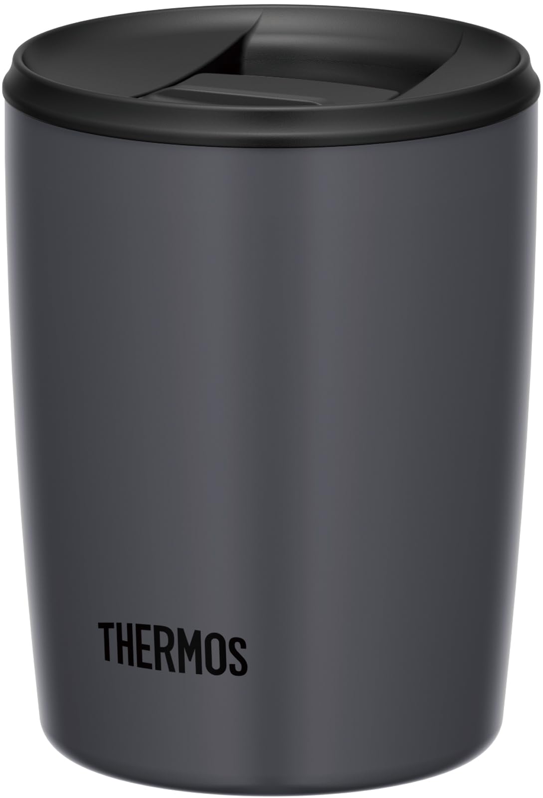 Thermos JDP301 DGY Vacuum Insulated Tumbler with Lid, 10.1 fl oz (300 ml), Dark Gray