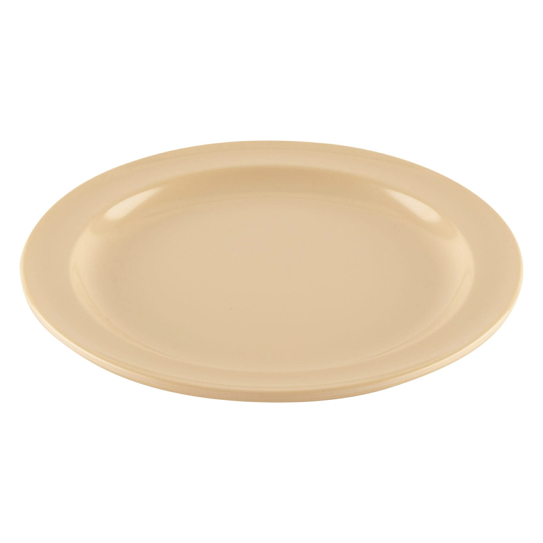 G.E.T. Enterprises DP-507-T Tan 7.25 Round Plate, Large, Pack of 12