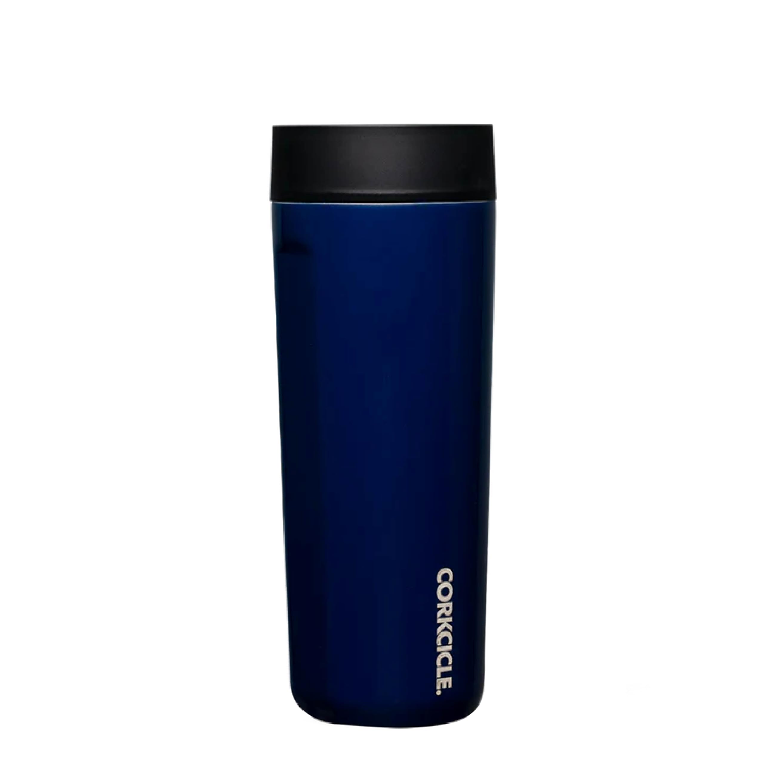 Corkcicle Commuter Cup Travel Mug with 360 Sip Lid, Midnight Navy, 17 oz - Insulated Coffee Mug with Lid Keeps Beverages Cold 18