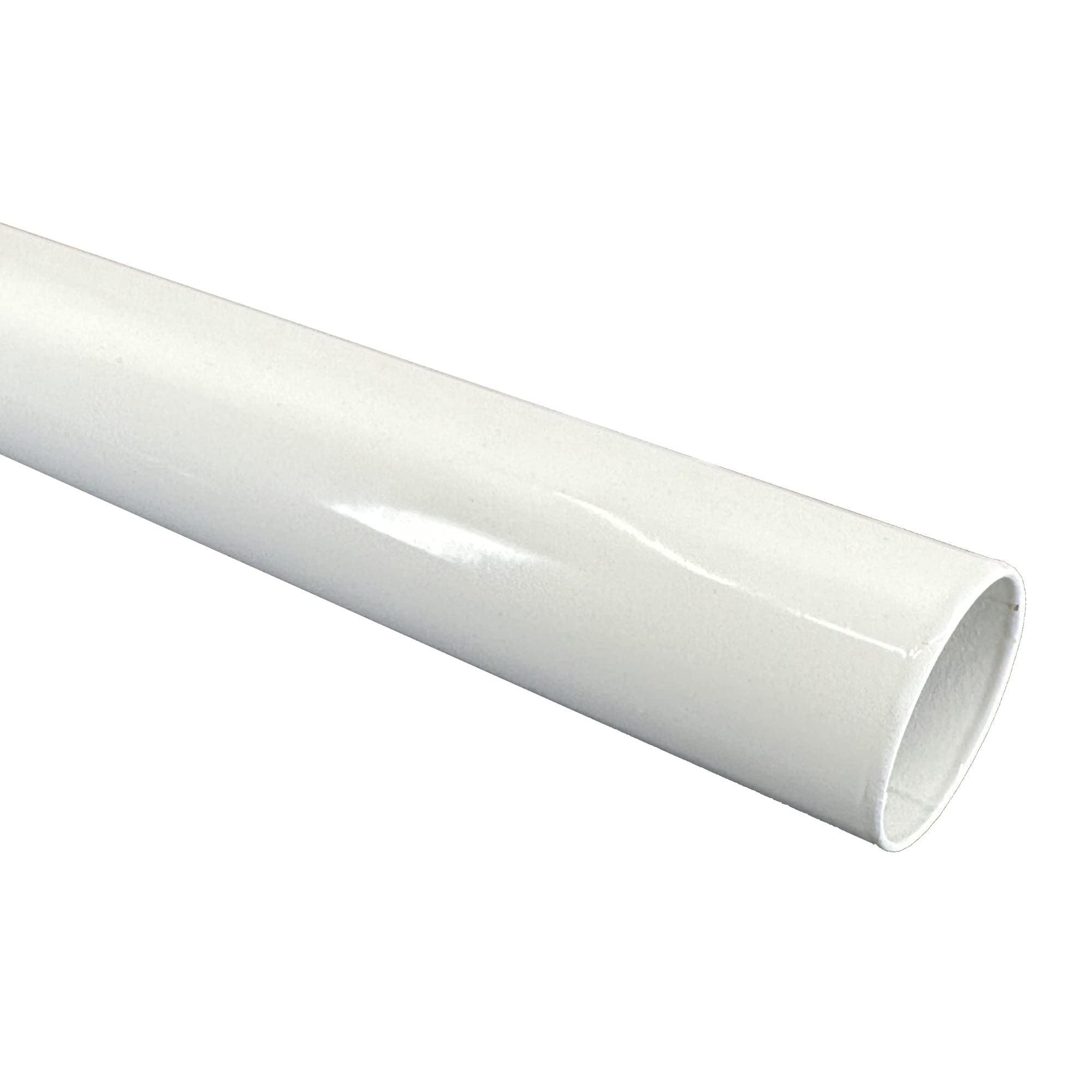 Desunia 94 '' Heavy Duty Round Closet Rod | 32Mm Diameter | White Clothes Pole | 1 Pack