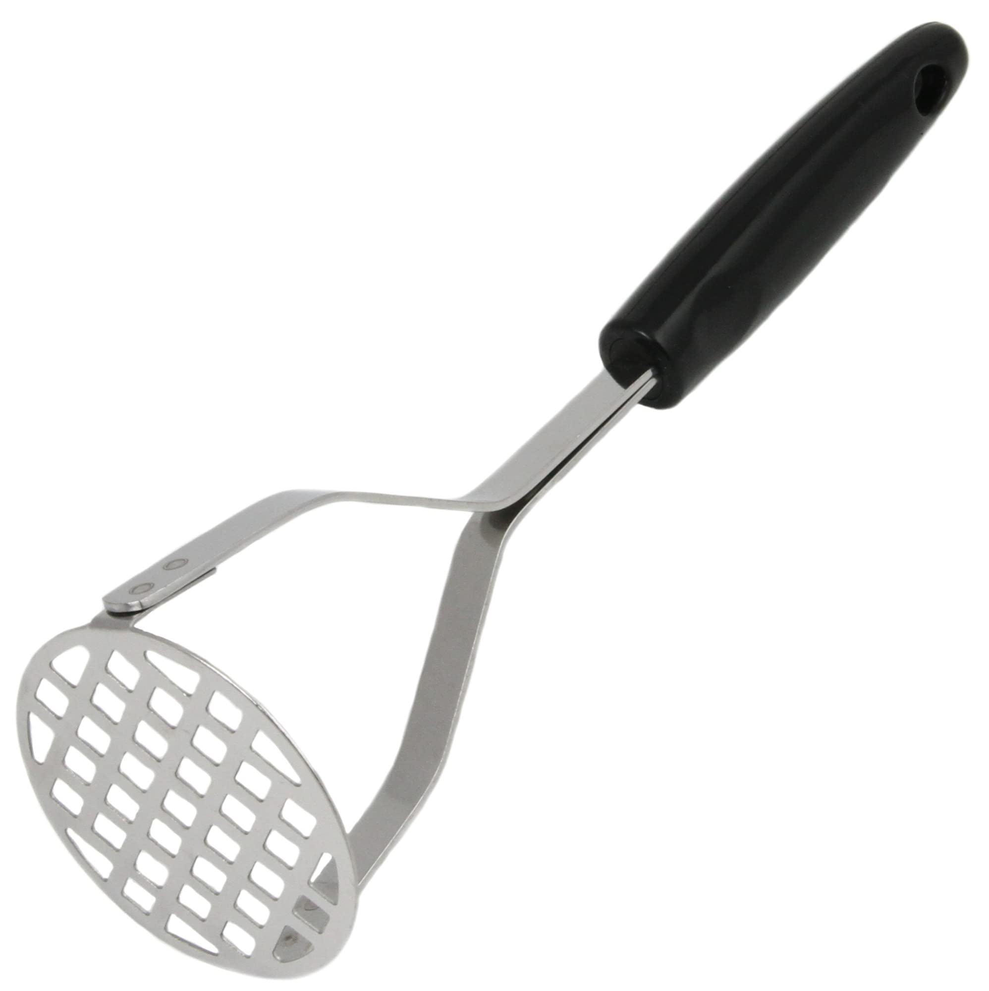 Chef Craft Select Sturdy Masher, 10.25 Inch, Stainless Steel/Black