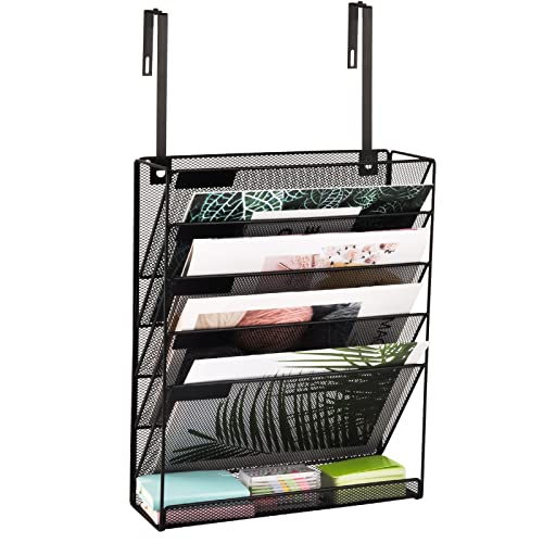 Easepres Hanging Organizer Cubicle File Holder - Wall Mount Storage, Office Cubical Accessories