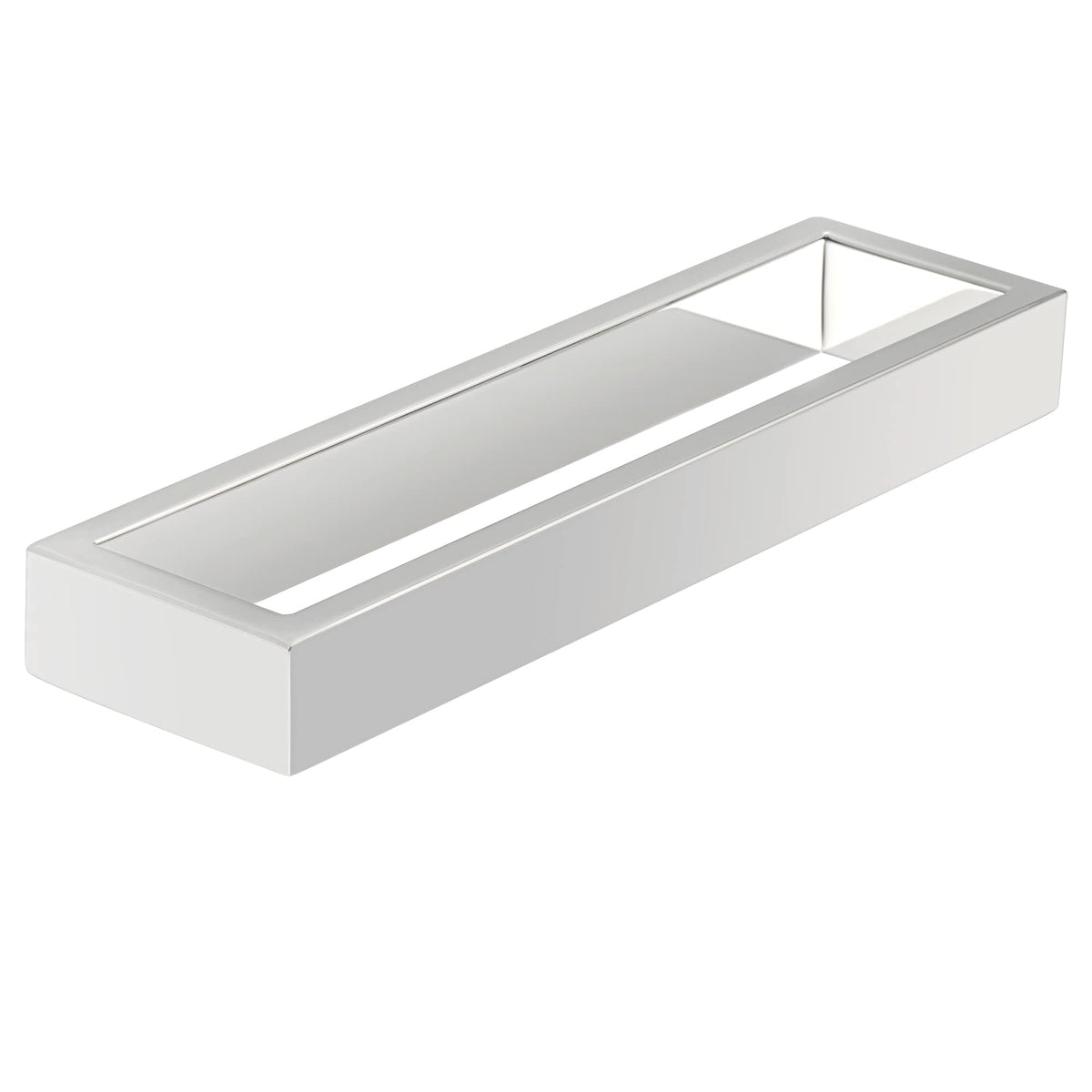Sayayo Chrome Towel Bar For Bathroom, 10 Inch Hand Towel Ring Wall Mount Towel Holder Square Sus304 Stainless Steel