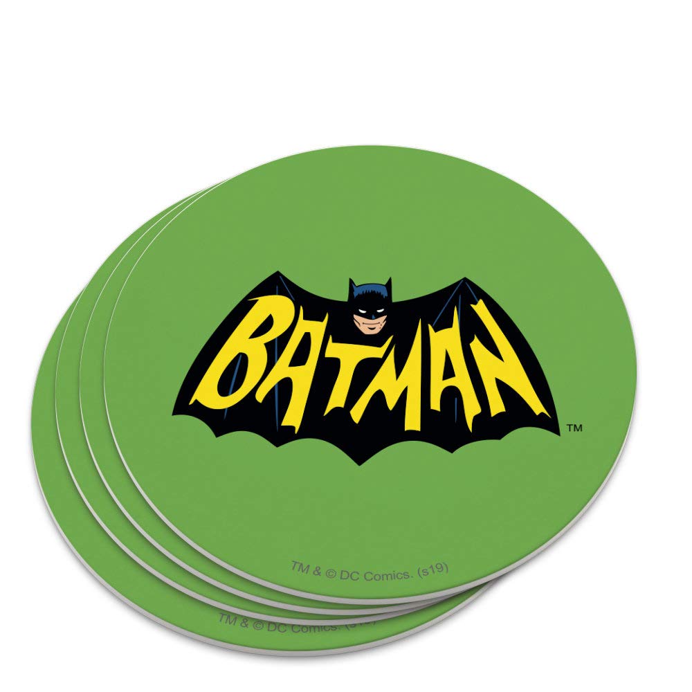 Batman Classic Tv Series Logo Novelty Coaster Set