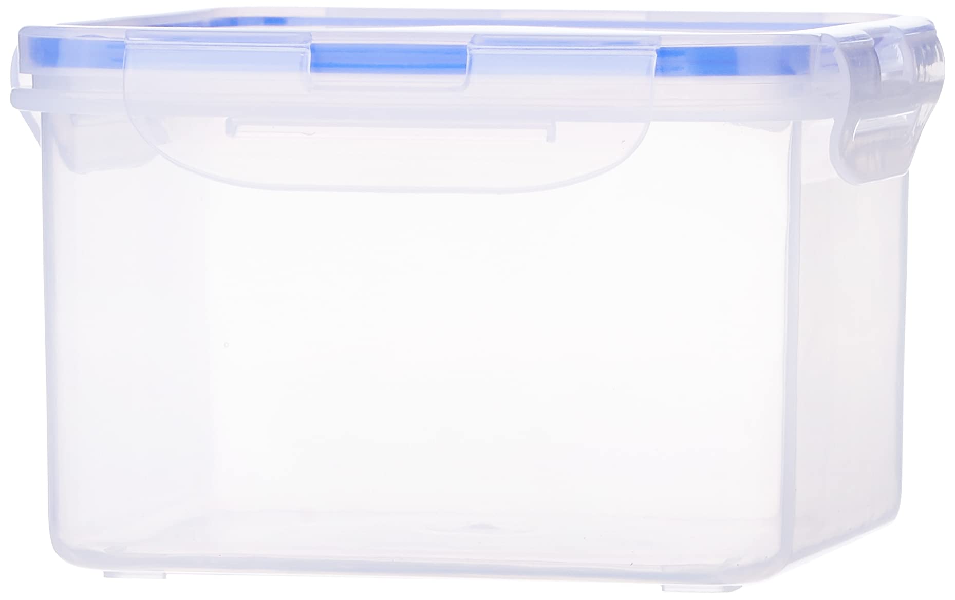 Aristo Lock & Fresh 202 Plastic Storage Container For Storing Grains, Pulses, Rice, Wheat Etc  1500 Ml, Transparent Clear, Larg