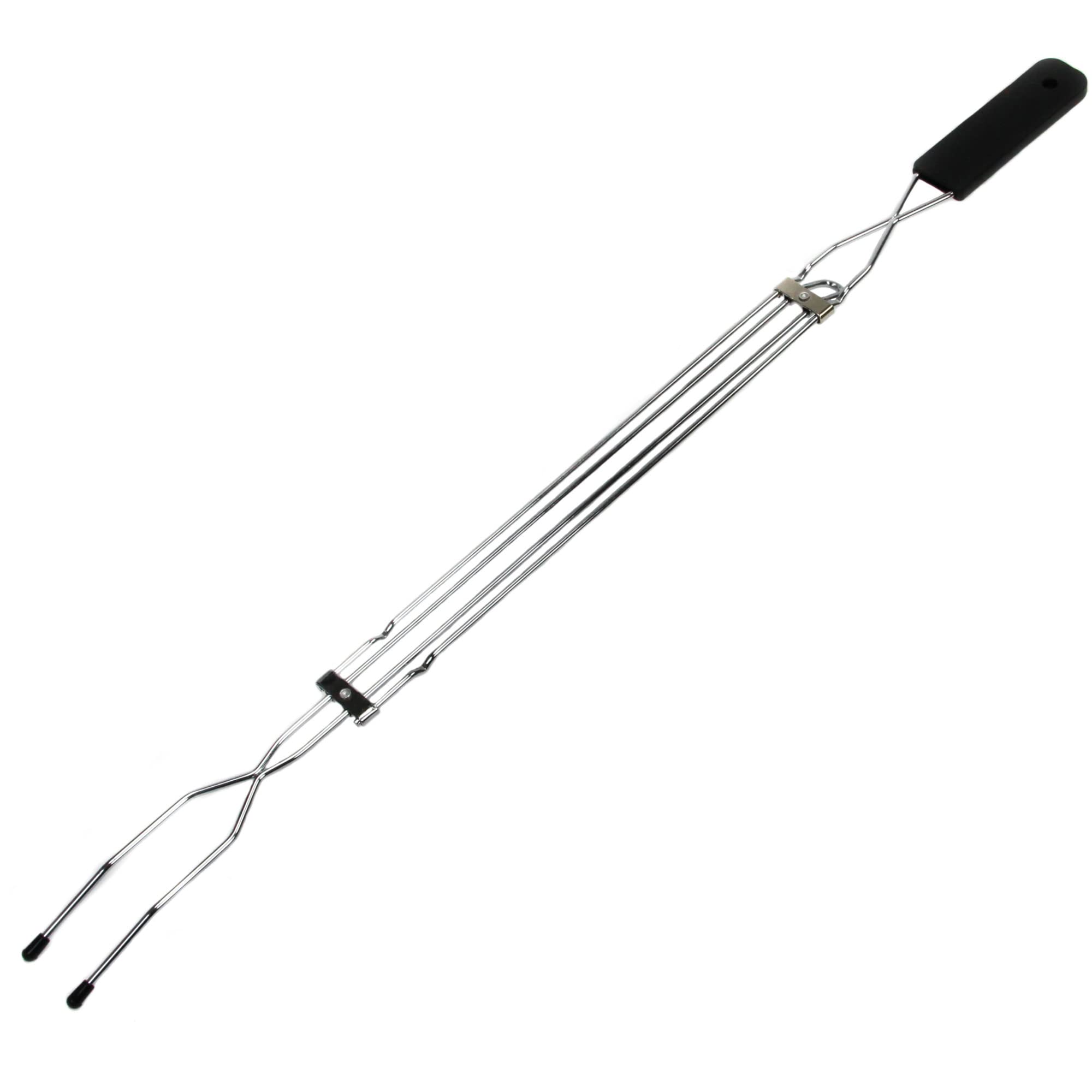Chef Craft Select Marshmallow Roasting Stick Or Meat Fork, 31 Inches In Length, Black