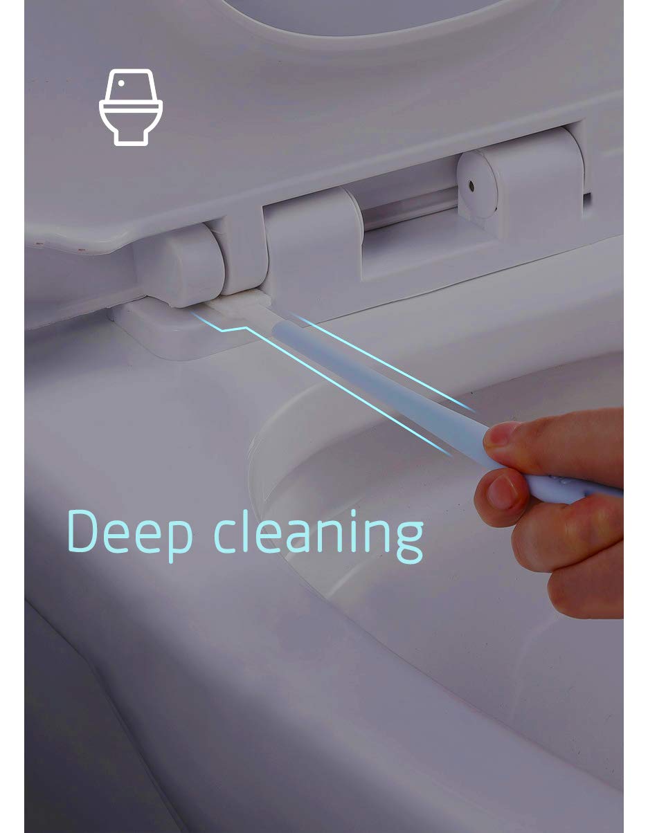 Crevice Cleaning Tool,Crevice Hole Brush Deep Detail Tools Kit, Disposable Crevice Cleaning Tool,Baseboard Cleaner,Tiny Window D