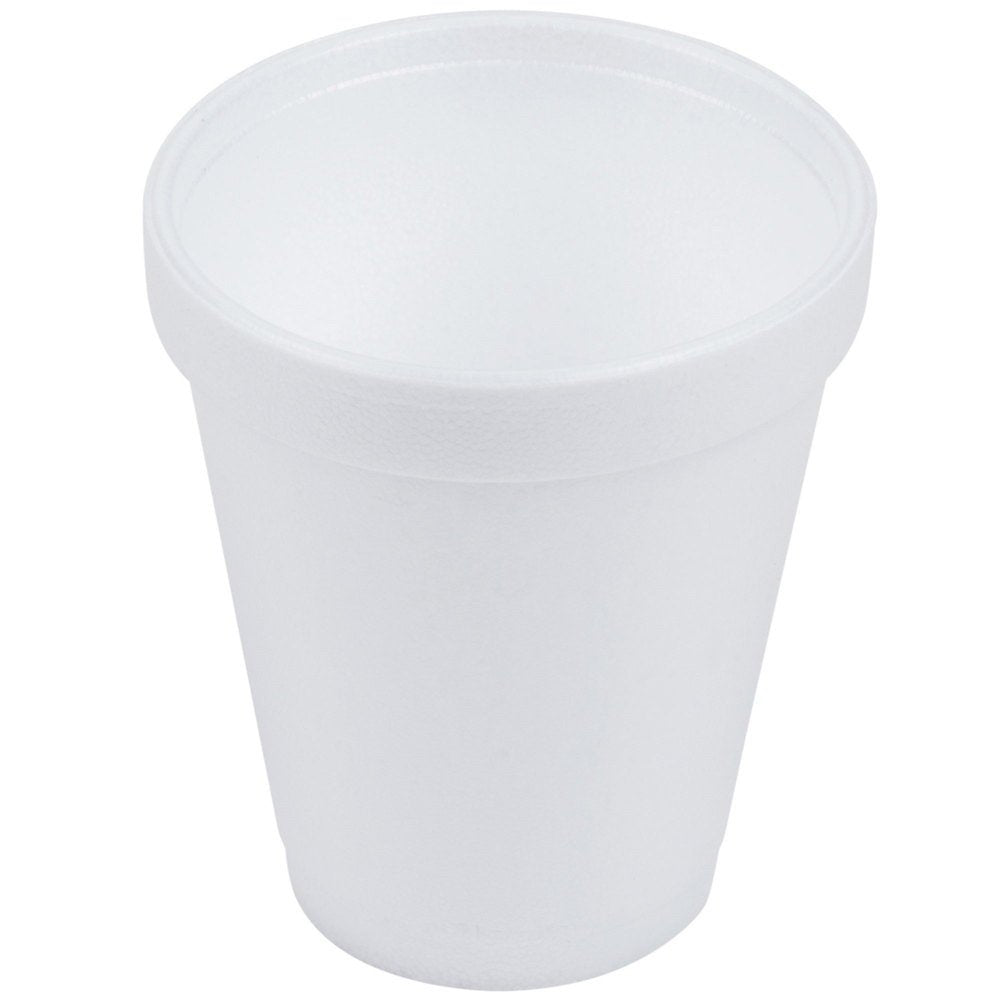 25Ct 6Oz Wht Foam Cup