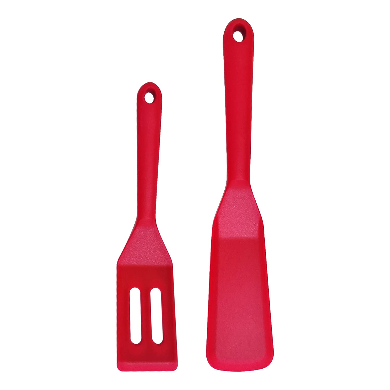 Mini Silicone Spatula Flexible Nonstick Serve Heat-Resistant Cookie Slotted Spatula For Flip Eggs In Small Frying Pan Cookie Bat
