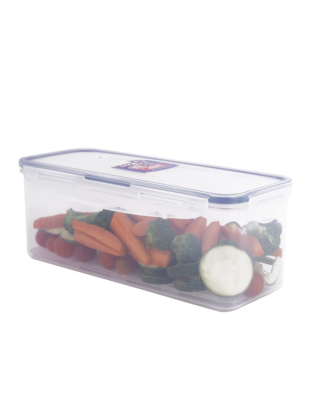 Lock & Lock Airtight Rectangular Food Storage Container With Drain Tray 64.63-Oz / 8.45-Cup
