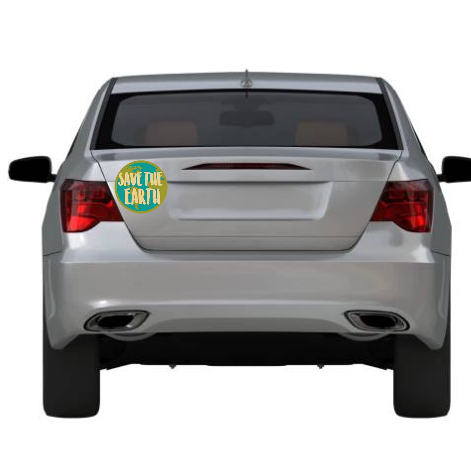 Save The Earth Cute Magnet, Magnetic Decals For Cars, Mailbox, Locker, Classroom, Or Fridge, Inspirational Magnets, 5.5 Inches