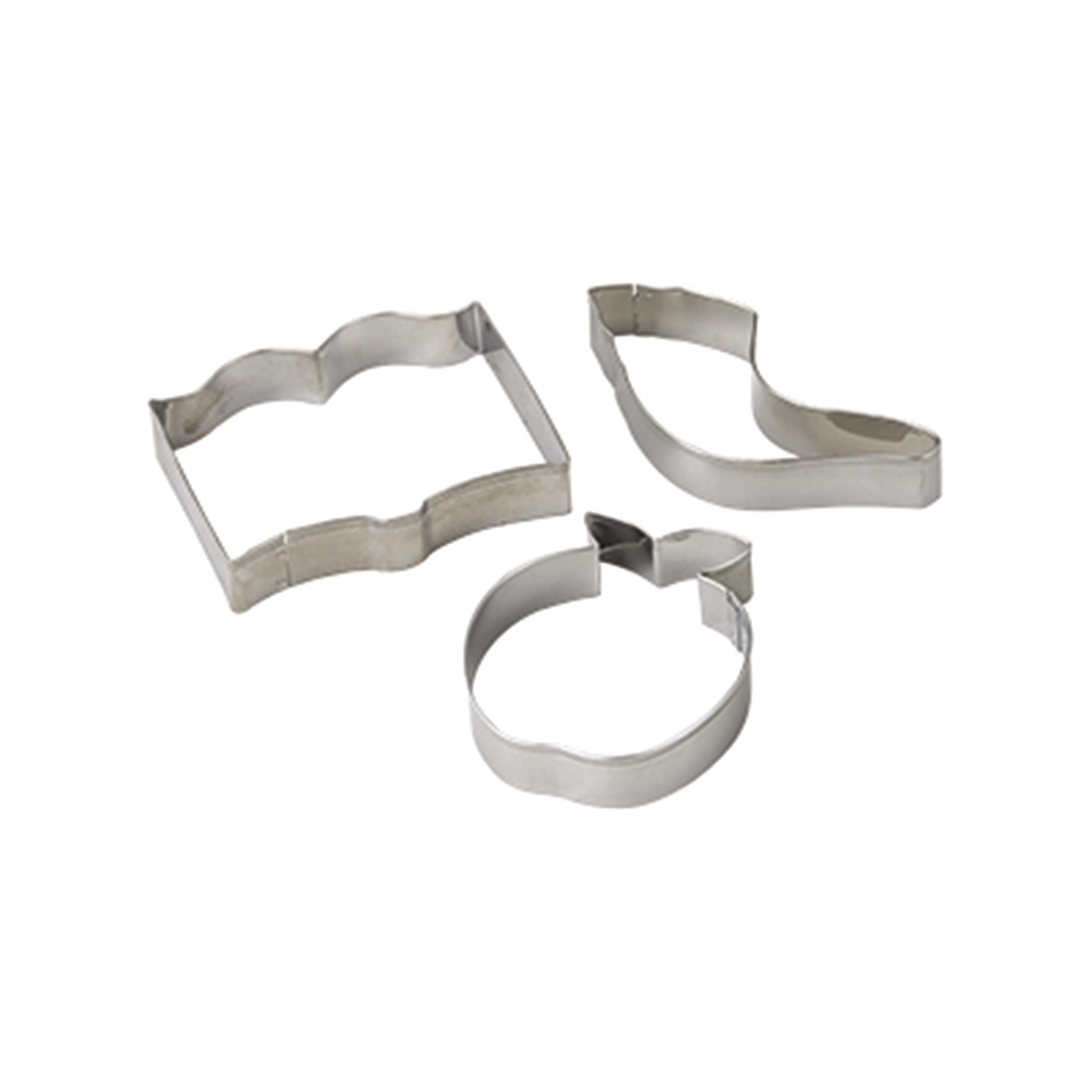 Rite Lite Jewish Cookie Cutters - 3 Assorted Shapes For Jewish New Year, Judaica Gifts, Jewish Gifts Accessories Tools For Kitch