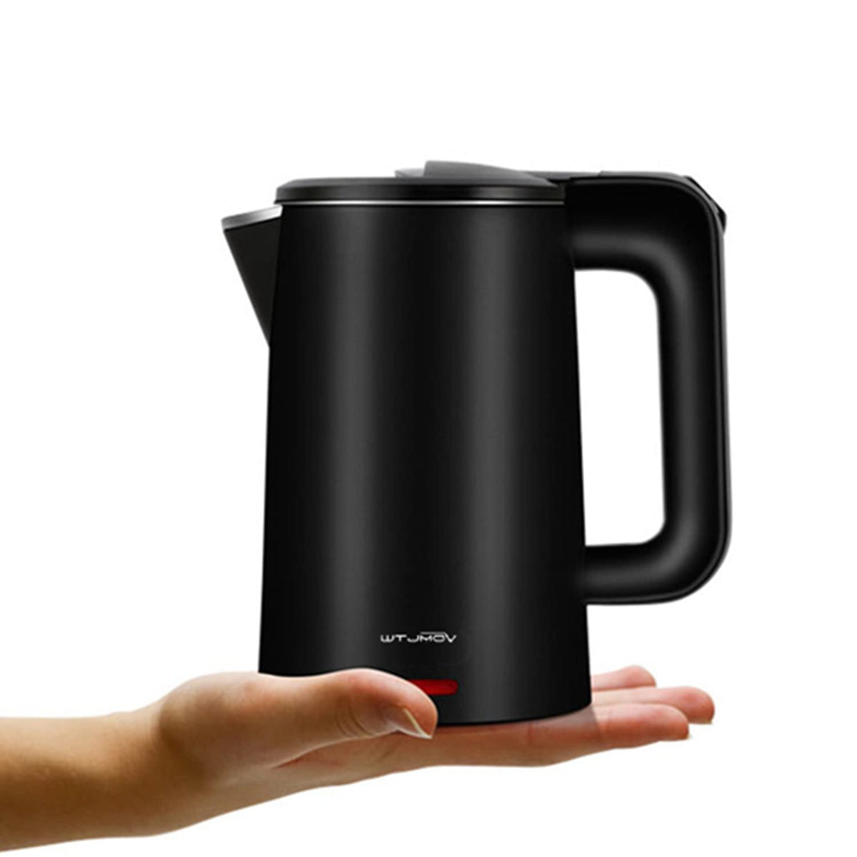 0.8L Electric Kettle Stainless Steel, 800 Watts Small Electric Kettle 27 Ounce Fast Boil Auto Shut-Off, Portable Water Boiler Fo