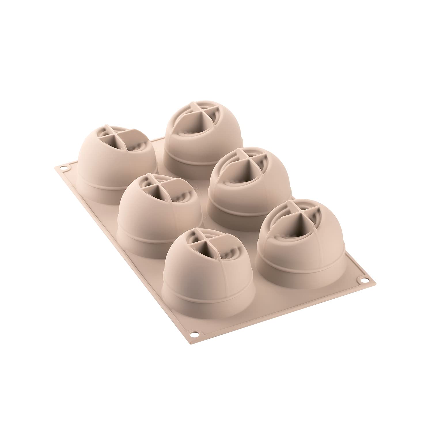 Silikomart Coccola Silicone Mould, Cream