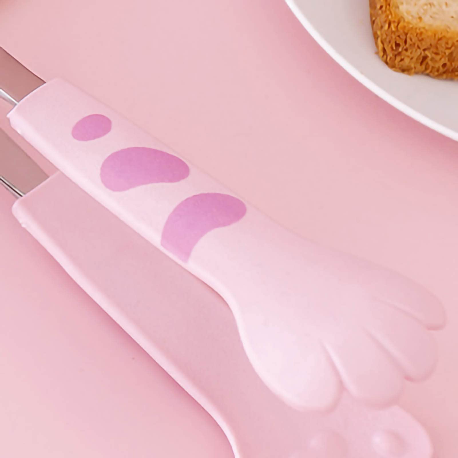 Cat Tongs, Cat Paw Tongs Kawaii Food Clips Kitchen Tongs Stainless Steel Cooking Tongs Bread Tong Bbq Tong Food Tong Small Salad