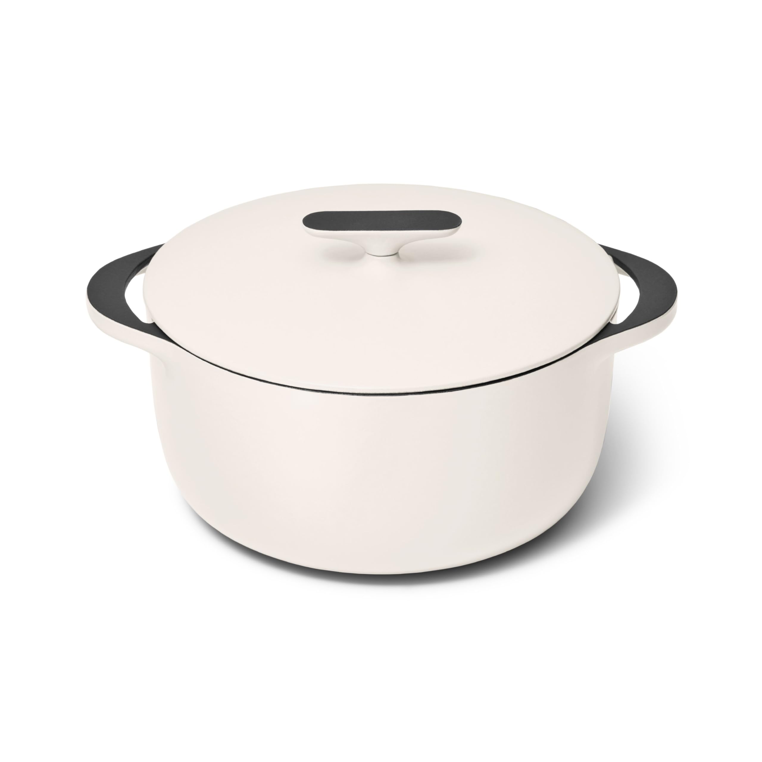 Caraway 6.5 Qt Dutch Oven W/Flat Lid Cream