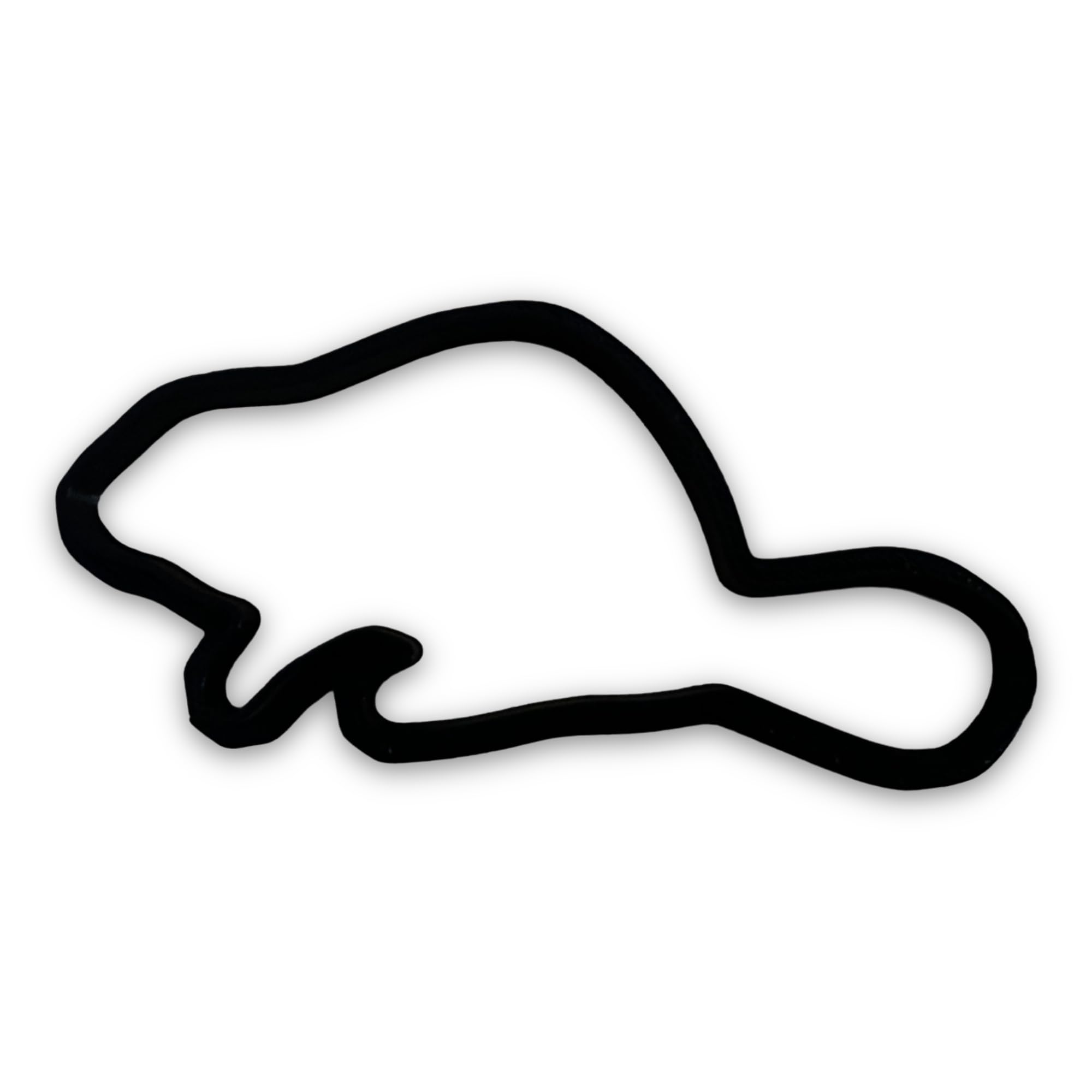 Beaver Cookie Cutter With Easy To Push Design