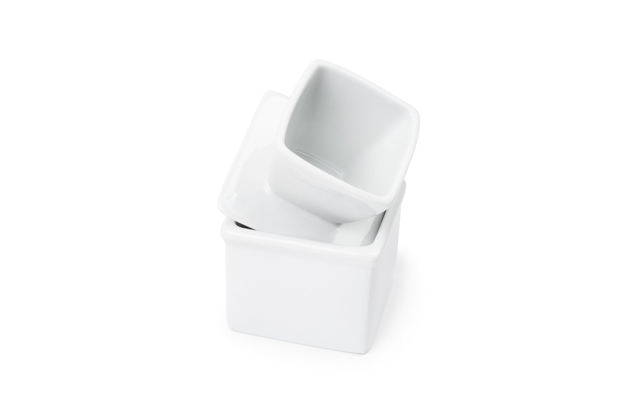 Fox Run Butter Keeper Porcelain, 3.75 X 3.75 X 5.5, White