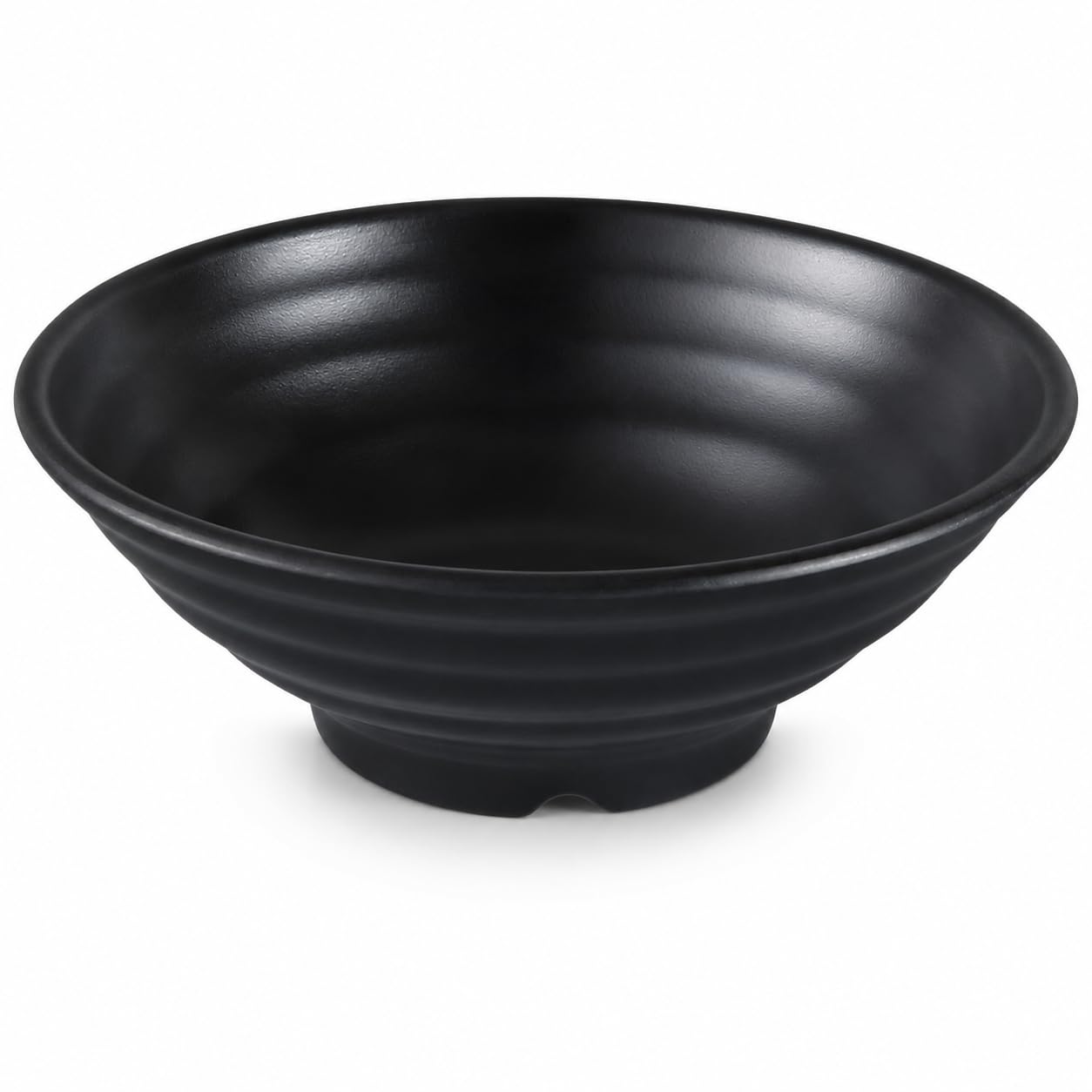 Yanco BP-3017 Black Pearl-2 Bowl, 16oz Capacity, 7 Diameter, 2.75 Height, Melamine, Black Color with Matting Finish, Pack of 24