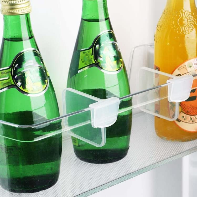 Parvy Refrigerator Dividers Organizer Plastic Adjustable SnapOn Storage Box Refrigerator Pantry Grid Dividers Separator Tidy Or