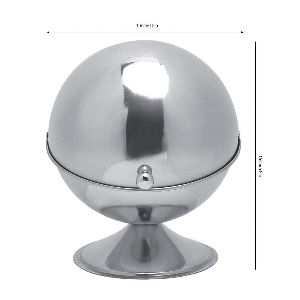 Fdit Stainless Steel Spice Condiment Seasoning Jar Box With Swivel Cover Salt Sugar Container For Kitchen Cooking Tools