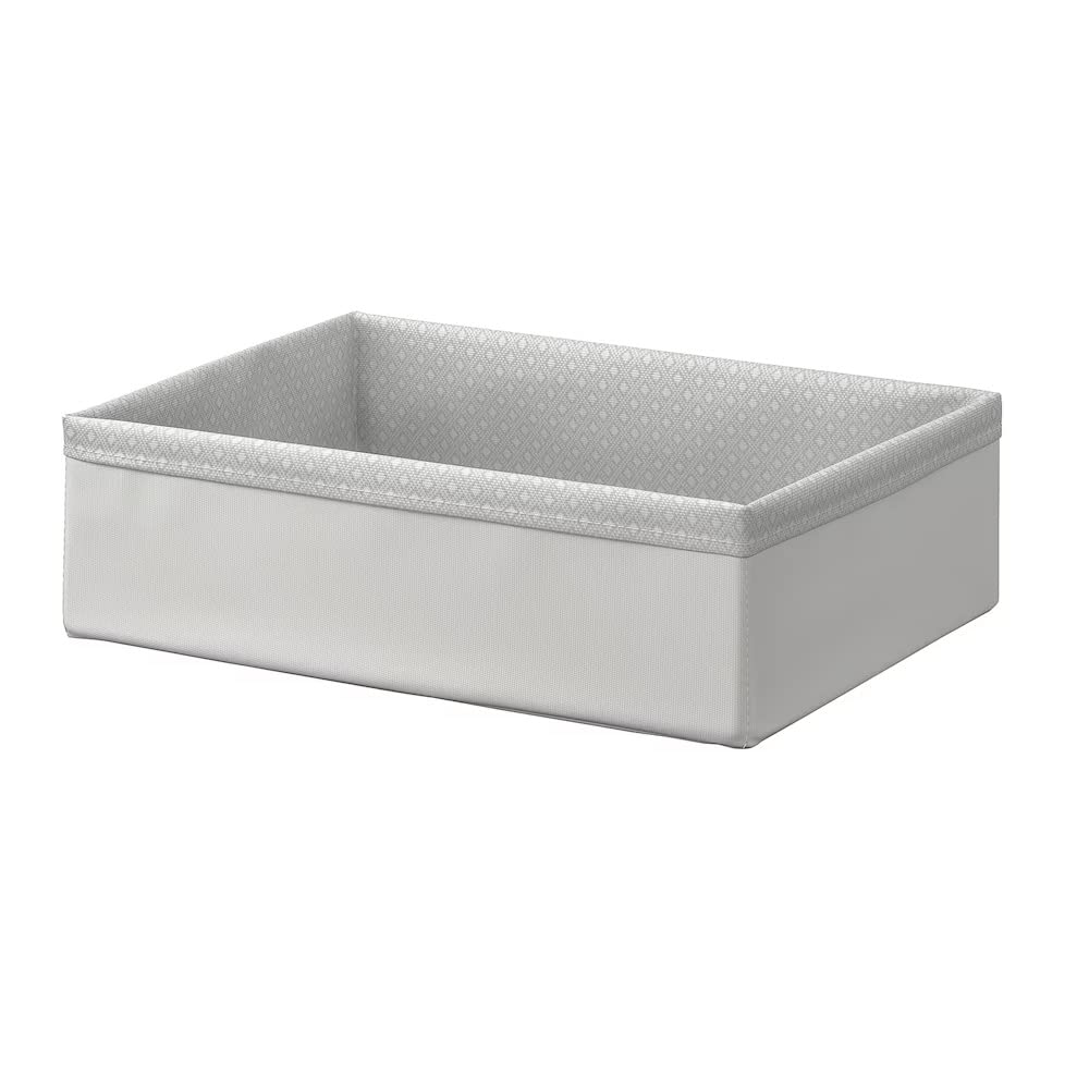 NtStar Wardrobe Inner Organiser, Machine Washable ,Grey/White, 26X34X10 Cm