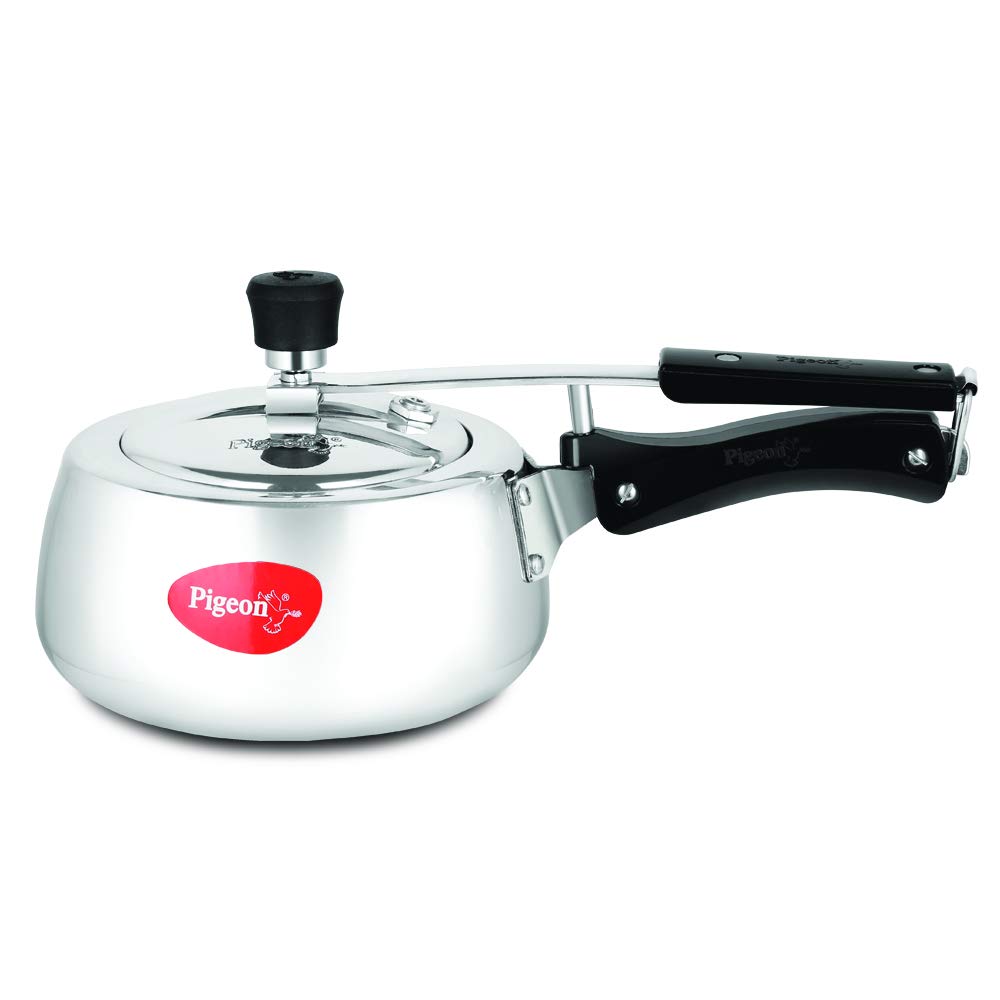 Pigeon Aluminium Pressure Cooker 2 Litre Inner Lid With Induction Base