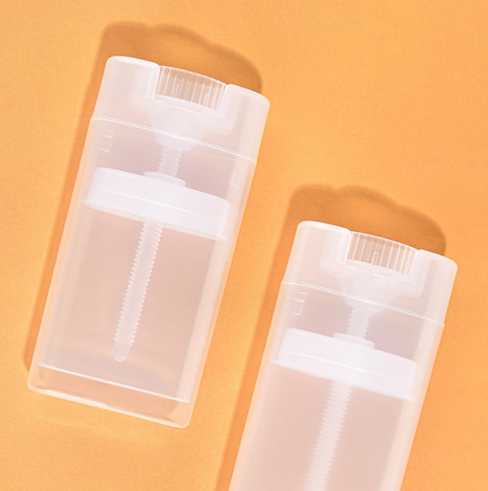 Wholesale 15Ml Bpa Free Transparent Empty Plastic Oval Deodorant Containers Lipstick Tubes Tube Bottles For Chapstick Homemade L