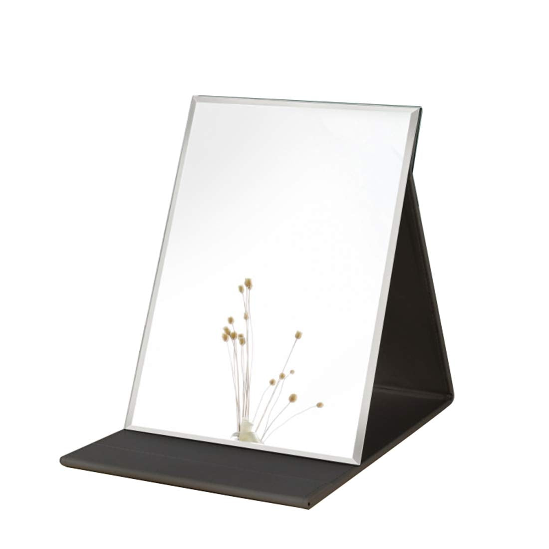 Zcooooool Mirror Large Portable Super Hd Mirror Makeup Mirror Multi Stand Angle Hand Free/ Handheld / Tabletop Foldable Mirror 1