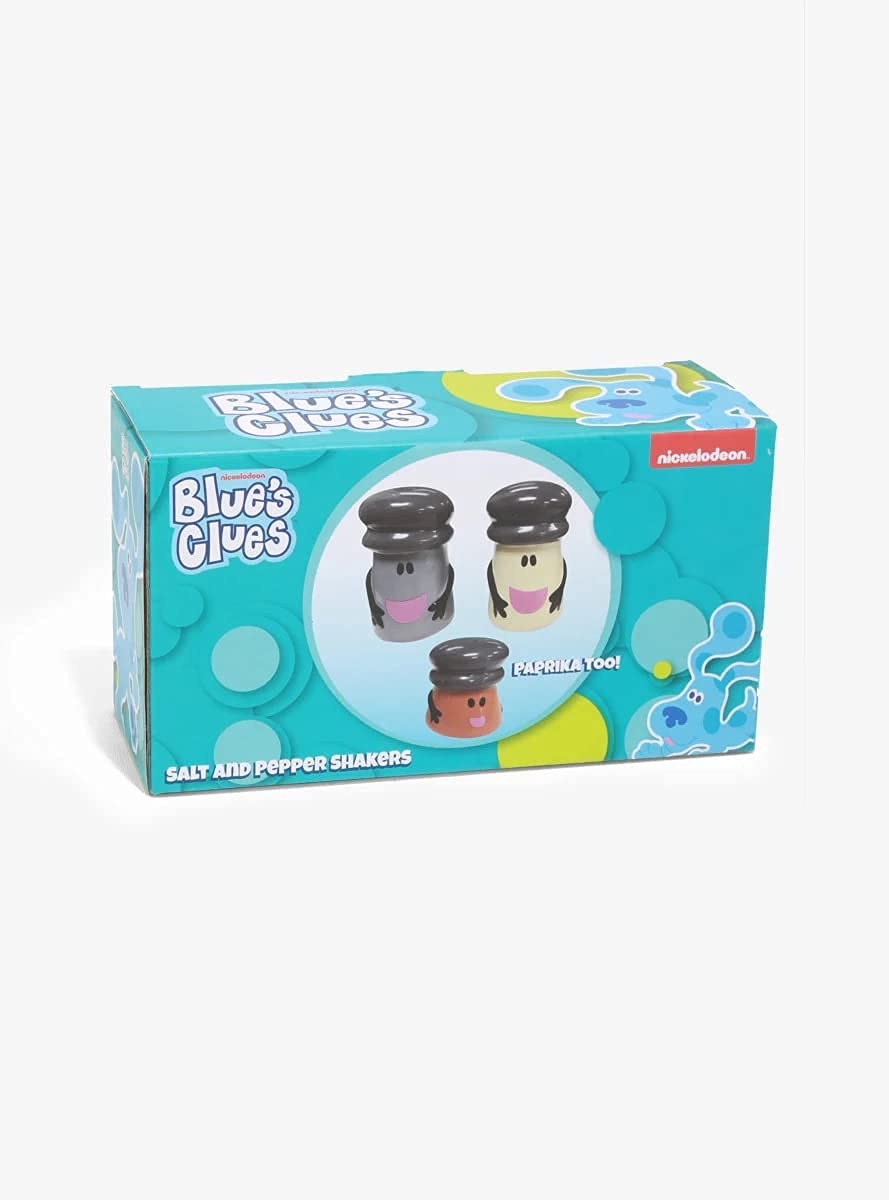 Blue'S Clues Mr. Salt, Mrs. Pepper, & Paprika Shaker Set - Boxlunch Exclusive