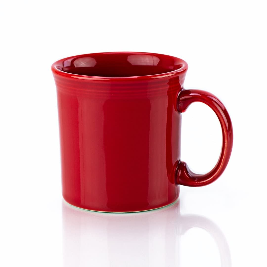 Fiesta 12Ounce Java Mug, Scarlet