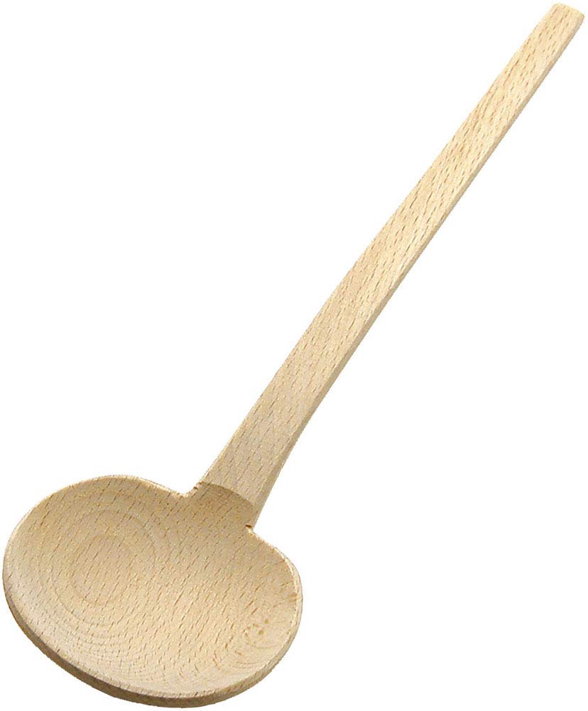 Yamako 87434 Medium Ladle (Small), Natural, 3.1 x 10.0 inches (7.8 x 25.5 cm)