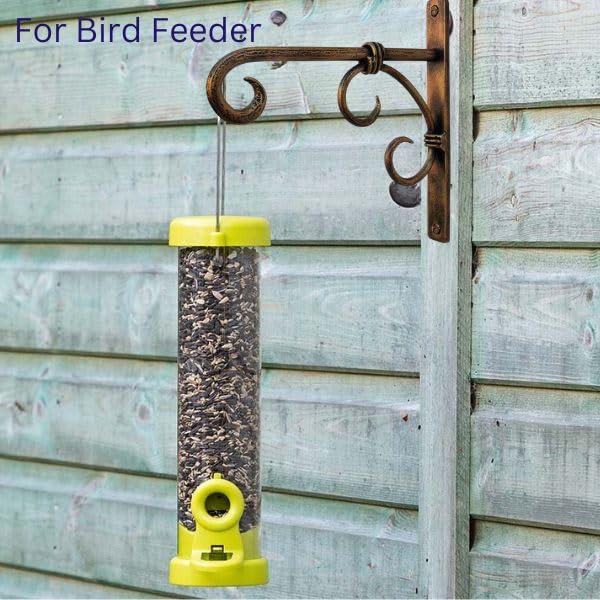 SYSI HOME Iron Antique Chrome Polish Handmade Wall Lantern/Diya Hanger - Utility Crafts Garden Home Dcor Product (Black Golden)