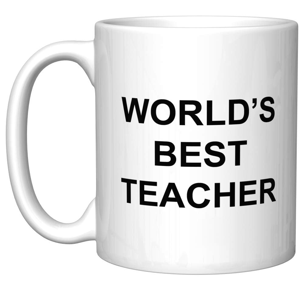 Cj Artisans World 'S Best Teacher Coffee Mug