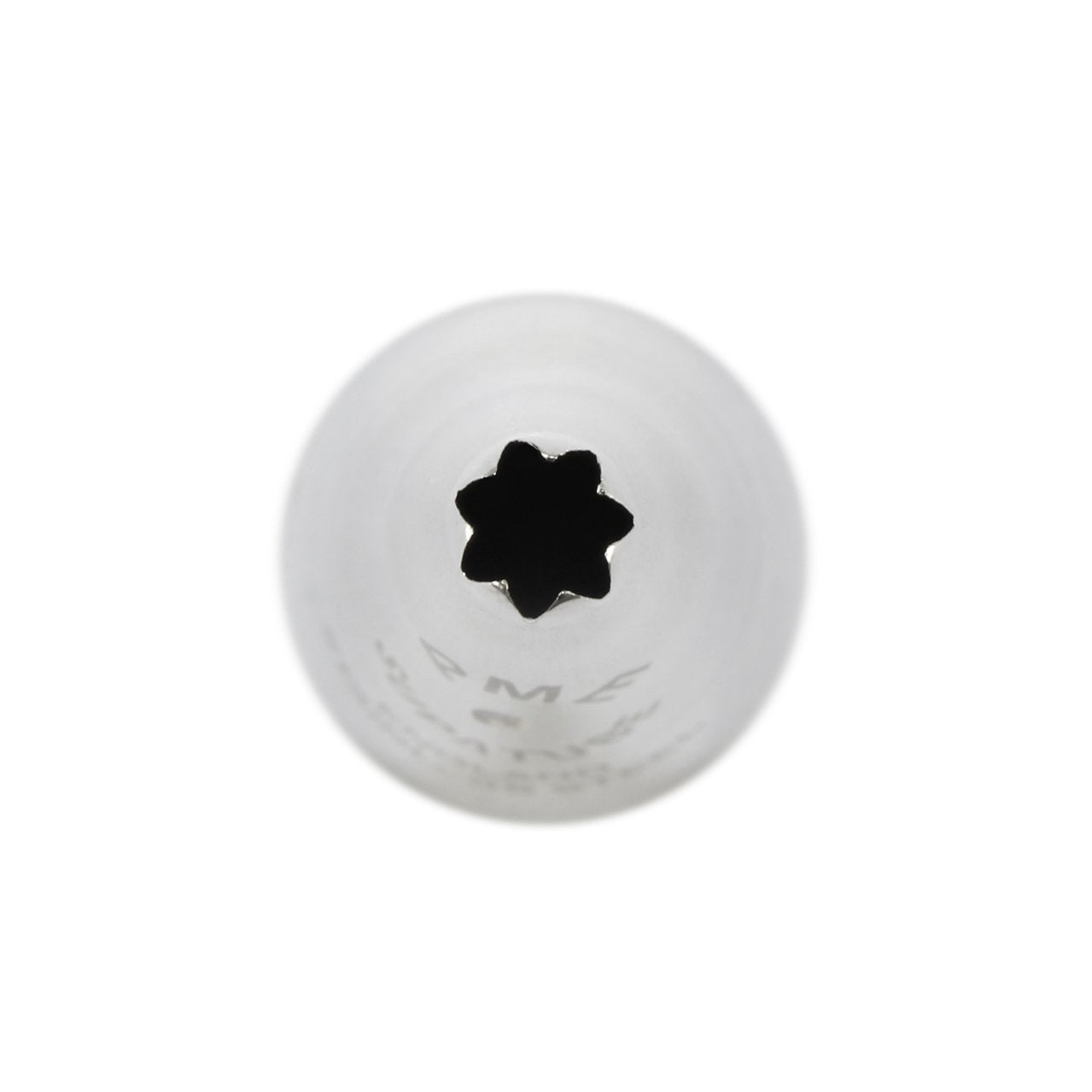 Pme, Decorating Tip, No. 6 Seamless Stainless Steel Medium Star Supatube