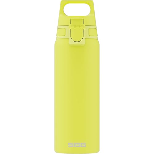 SIGG - Reusable Water Bottle - Shield ONE Ultra Lemon - Leakproof - Recyclable - BPA Free - Yellow - 25 Oz