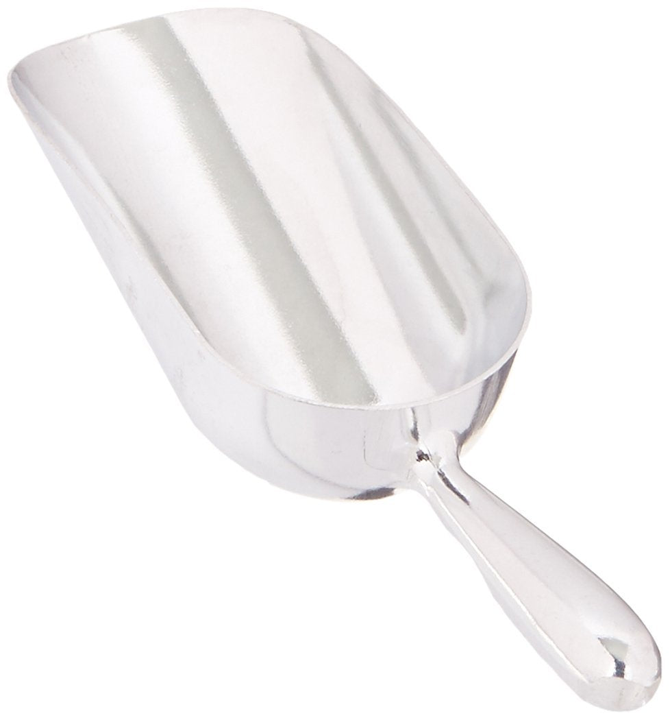 5 Oz. Cast Aluminum Scoop With Contoured Handle - Set Of 2