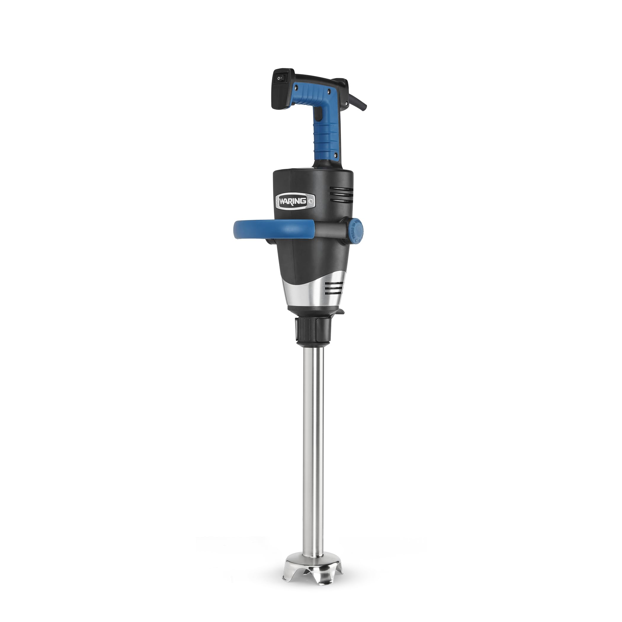 Waring Commercial EvolutionX Immersion Blender, 1.5 Horsepower Motor, 16 Stainless Steel Shaft, Variable Speed, 25-Gallon Capaci