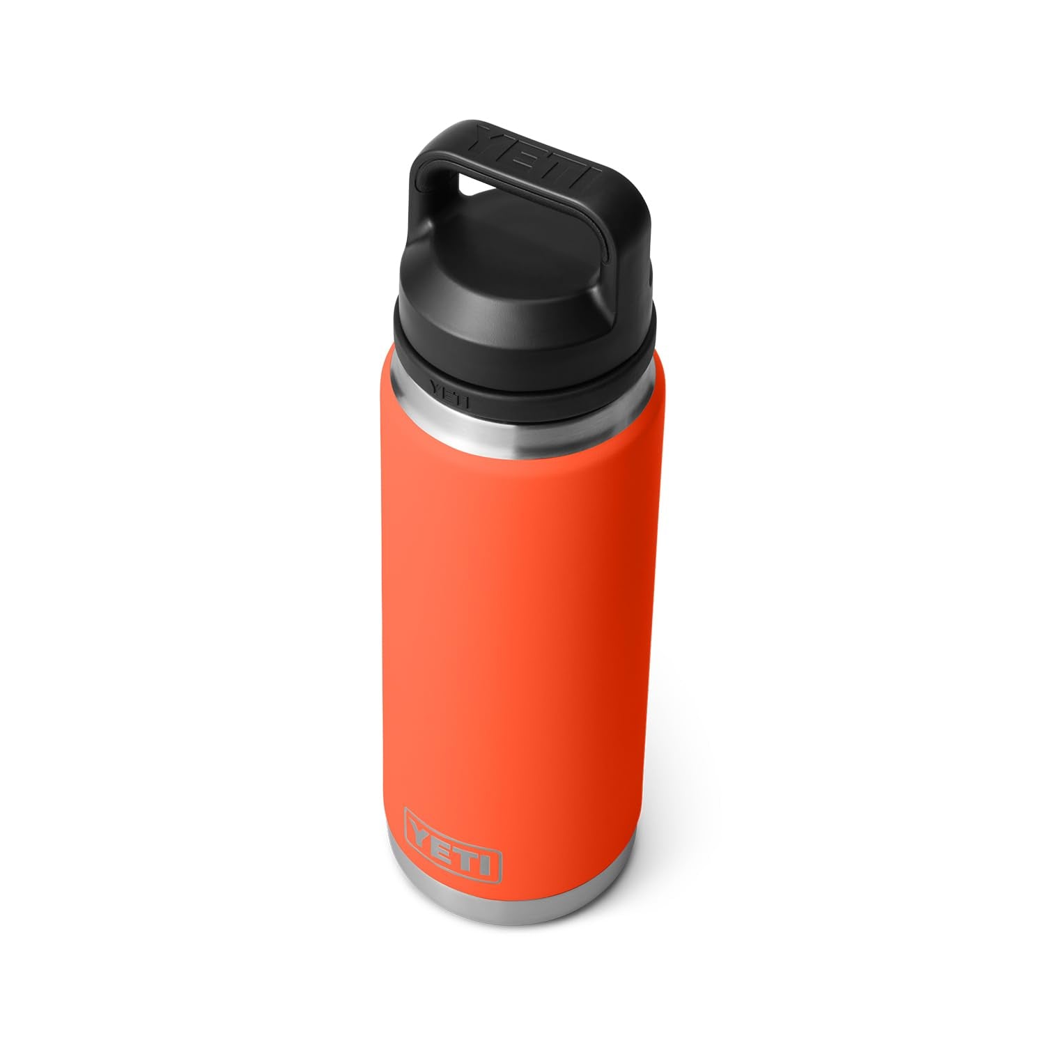 YETI Rambler 26 oz Bottle, Leakproof, Vacuum Insulated, Stainless Steel with Chug Cap, Papaya