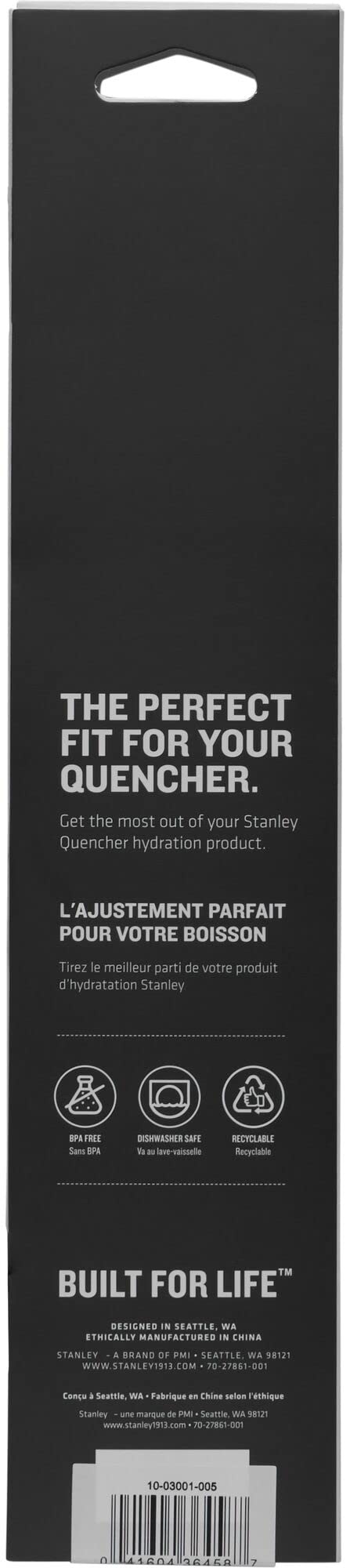 Stanley Reusable Quencher Straws - 4-Pack of BPA-Free  Reusable Straws for Clean Drinking - Perfect 30oz Tumblers