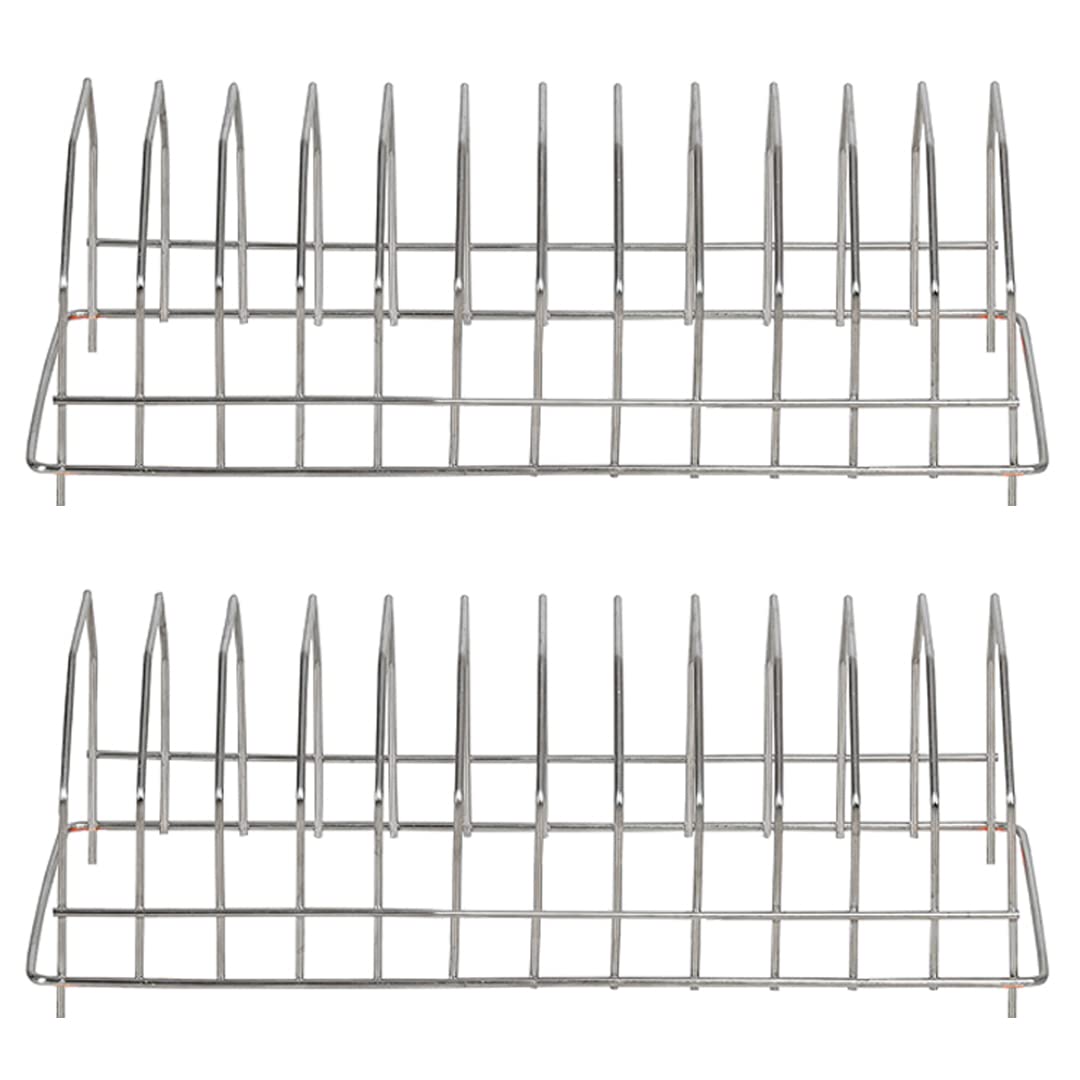 Oc9 Stainless Steel Plate Stand / Dish Rack Holder Utensil For Kitchen