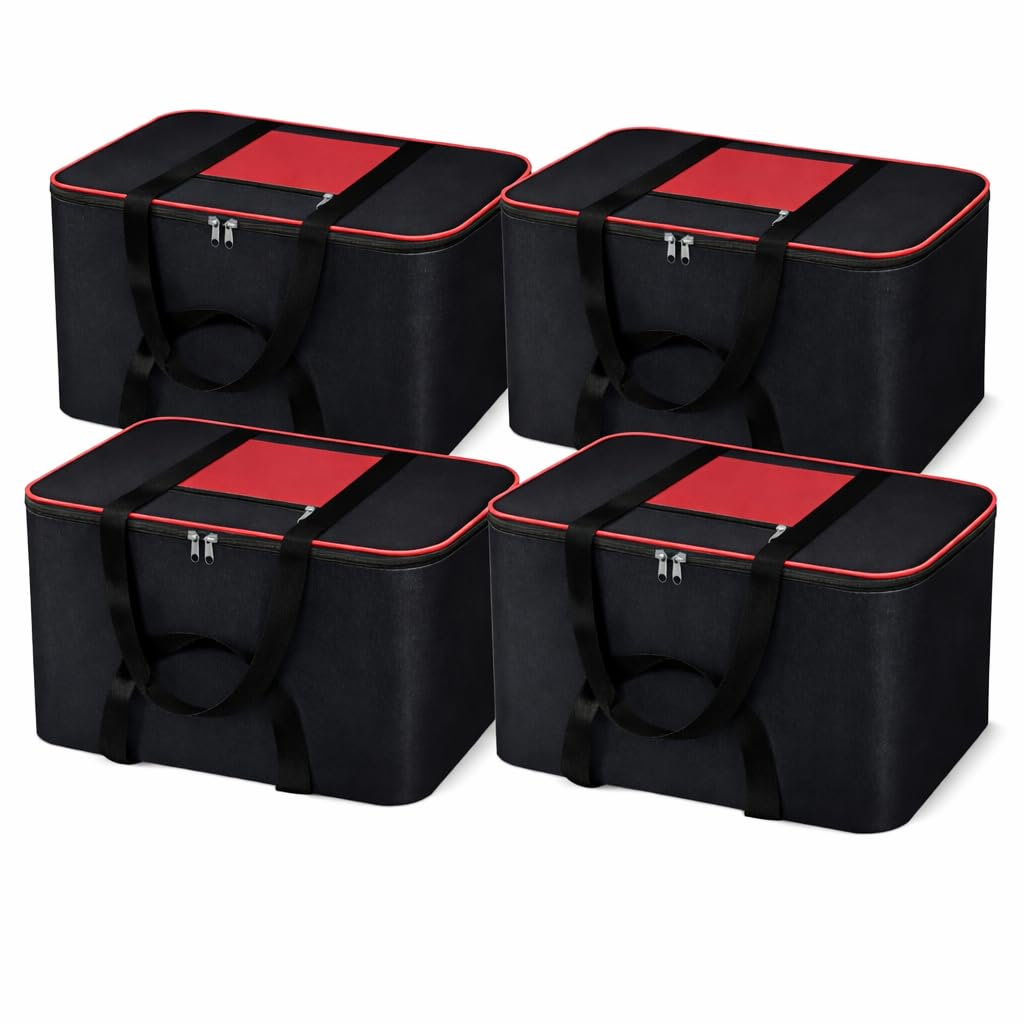 Sndia 4 Pack Nylon Big Moisture Proof Underbed Storage Bag