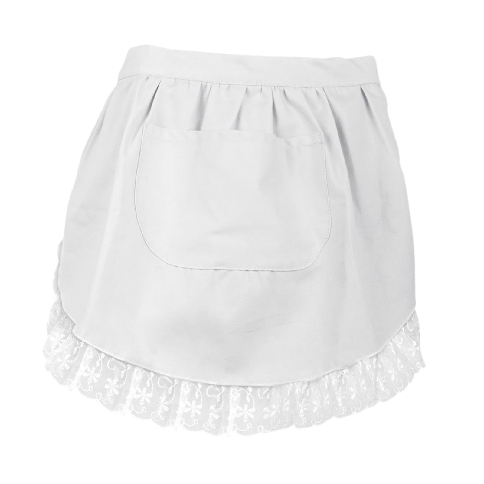 Bnf Waist Apron Kitchen Apron For Women Girls Half Apron For Kitchen Cooking Bar White|Home & Garden |Kitchen, Dining & Bar|Line